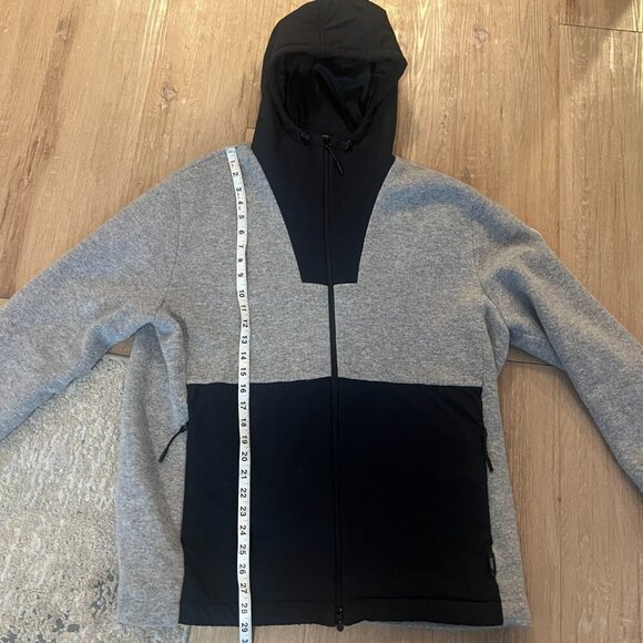 Mikael Holebrook Windproof Hood- Grey Melange/ Black - Size XL - Picture 10 of 12